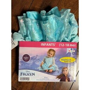 Disney Frozen Snow Queen Elsa Costume Dress-up 12-18months Infant/Toddler-NWT